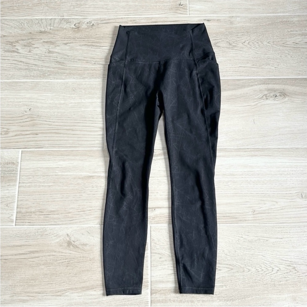 Spyder Active High Waist Black Pocket Leggings